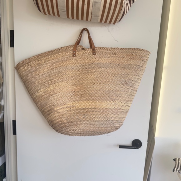 SLUIZ Ibiza Oversized Straw Beach Tote, NEW WITHOUT TAGS - Picture 8 of 8